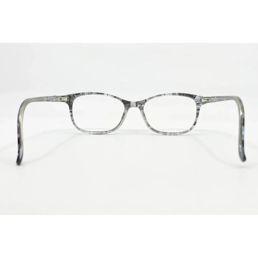 Karen Kane Eyeglasses Womens Black Pattern Marble Full Rim Frames 49-16-135